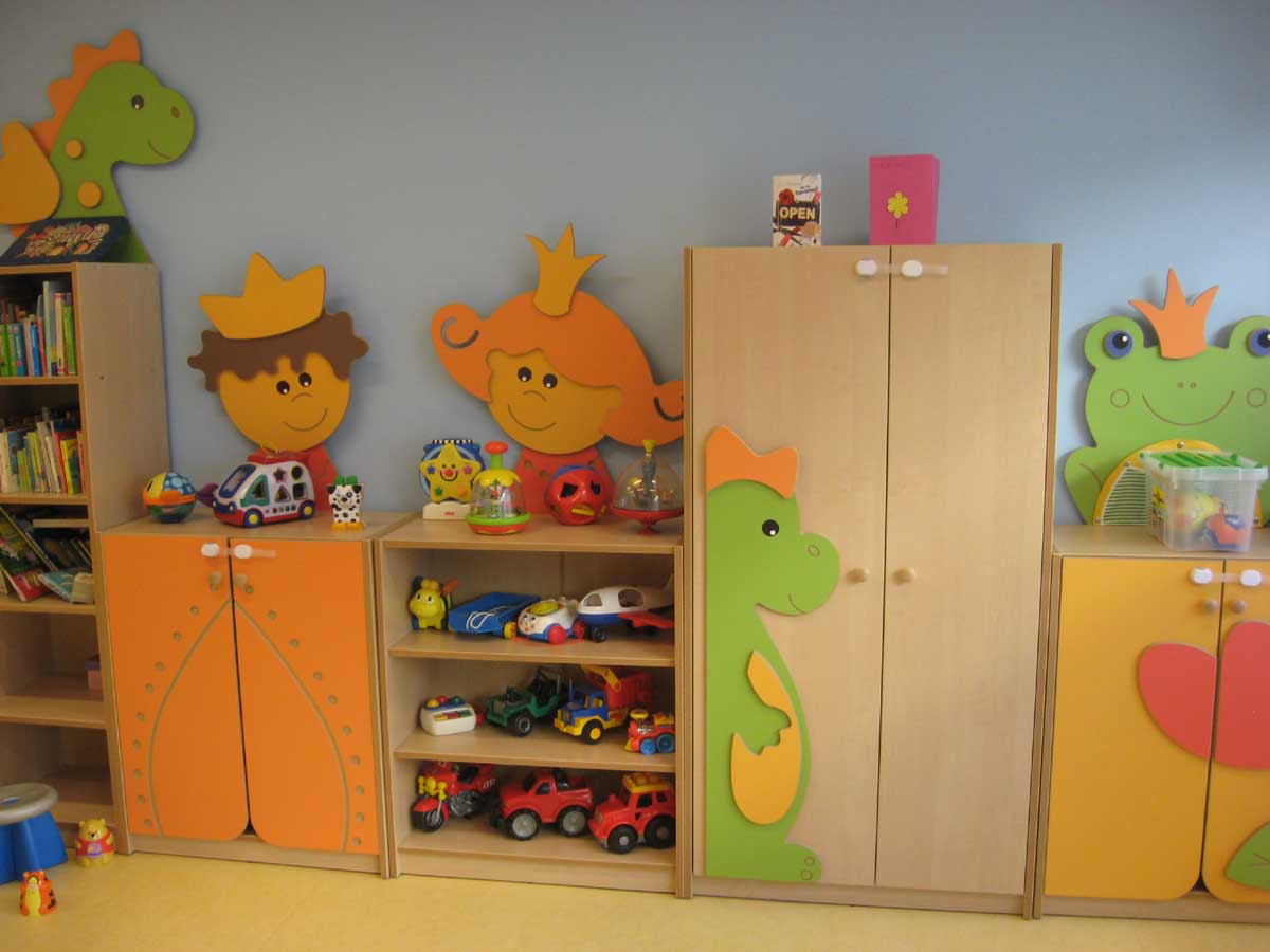 Play room toddlers daycare center Chipollino - creche centrally located in Antwerp near Rooseveltplaats.